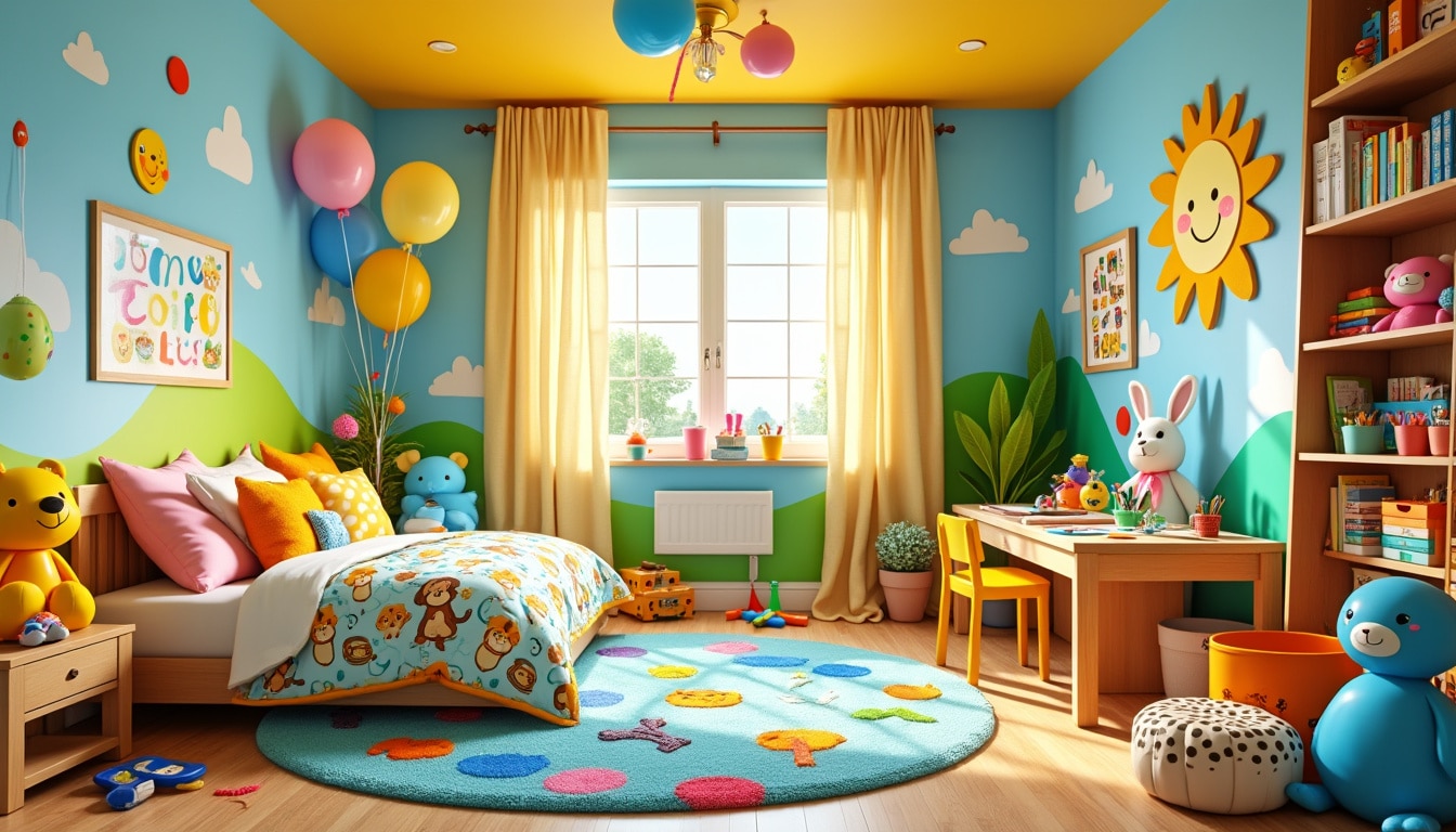 découvrez des idées créatives pour aménager une chambre d’enfant colorée et ludique, où chaque coin stimule l'imagination et le jeu. transformez l'espace de votre petit en un véritable havre de joie et de confort tout en alliant esthétique et fonctionnalité.